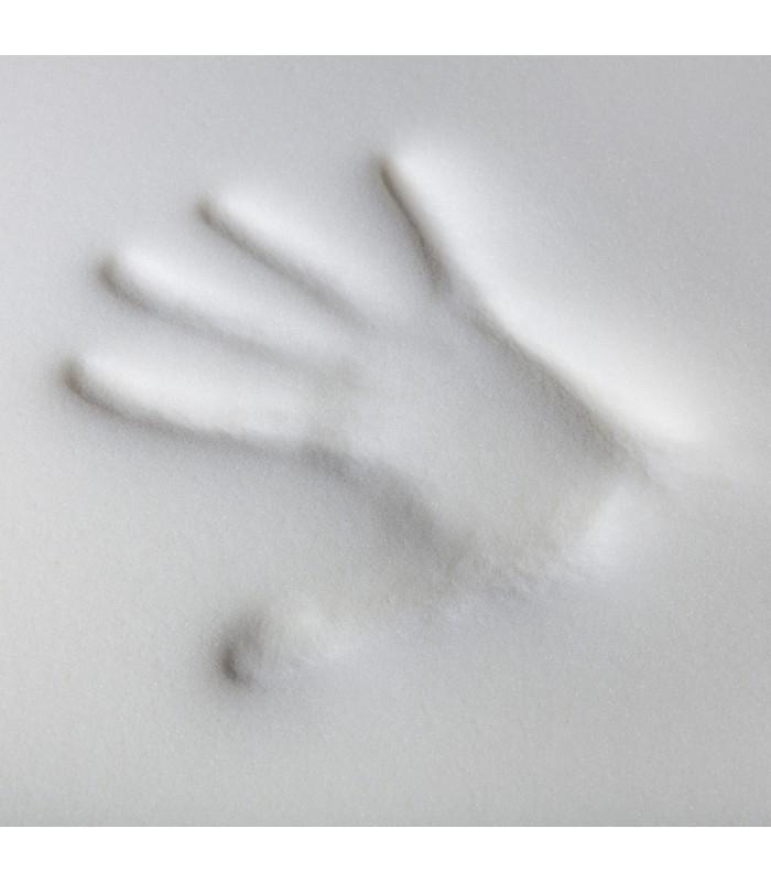 Guanciale in memory foam con tessuto sfoderabile anallergico. Misura 40x70 H12